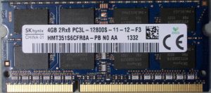 4GB 2Rx8 PC3L-12800S-11-12-F3