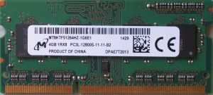 4GB 1Rx8 PC3L-12800S-11-11-B2