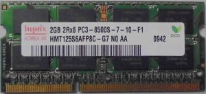 2GB 2Rx8 PC3-8500S-7-10-F1