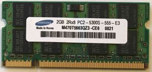 2GB 2Rx8 PC2-5300S-555-E3 Samsung