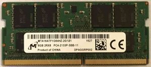 8GB 2Rx8 PC4-2133P-SBB-11