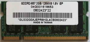 2GB 2Rx8 PC2-5300S Unifosa