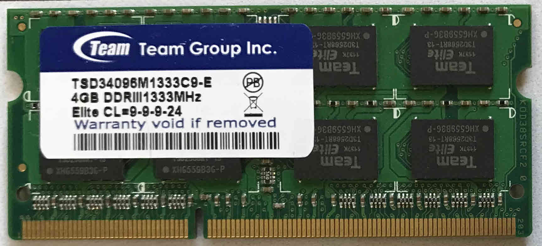 thumbnail interactive-video image 1 of 4GB DDR3 PC3-10600S Laptop RAM – 1x4GB SO-DIMM (Mixed Brands, Used, Offers Welcome) 1 of 6