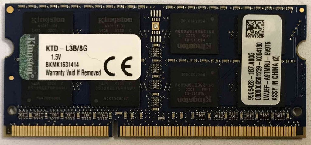 Barrette RAM DDR3 SODIMM 1333MHz Pour PC Portable - 8GB, 16GB, 32GB, Neuve